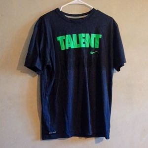 NIKE Dri fit navy blue size Large tshirt